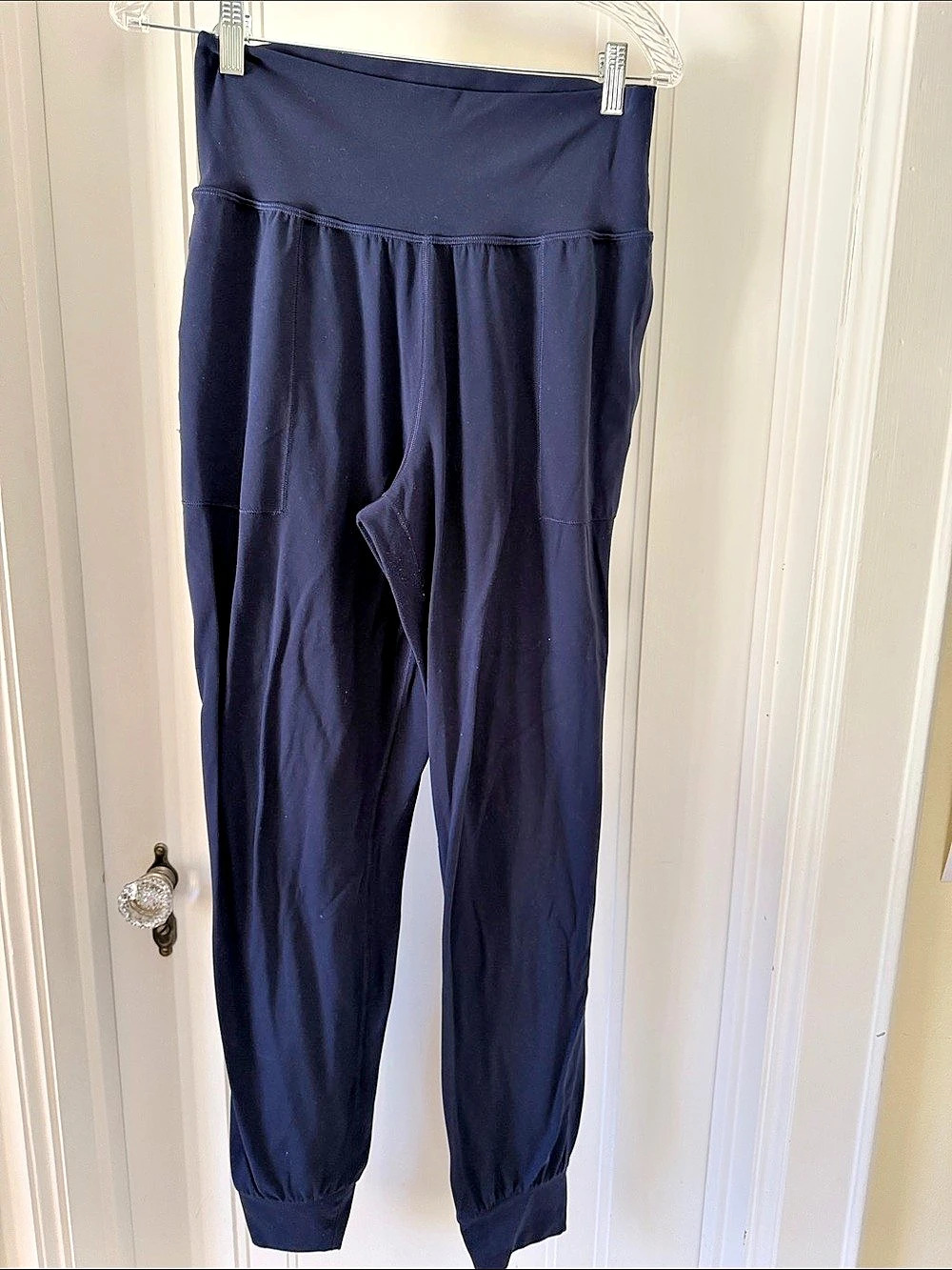 Athleta Salutation Jogger Pants in Blue, Medium